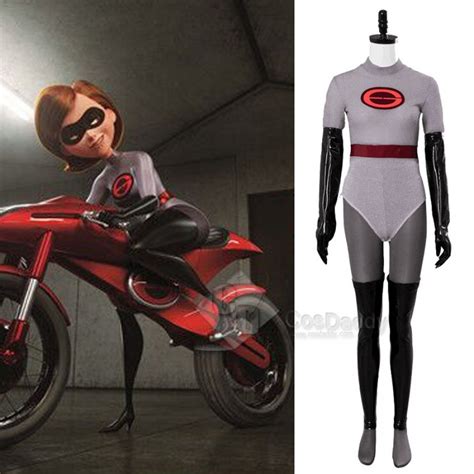 The Incredibles 2 Elastigirl Helen Parr Cosplay Costume